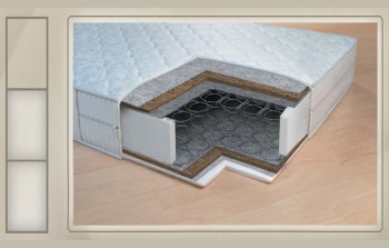 Пружинный матрас Классика+ 75x175 H 21 см