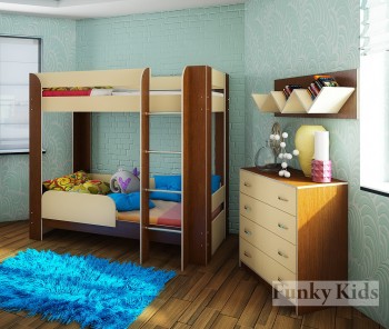 Кровать двухъярусная Фанки Кидз 20 СВ